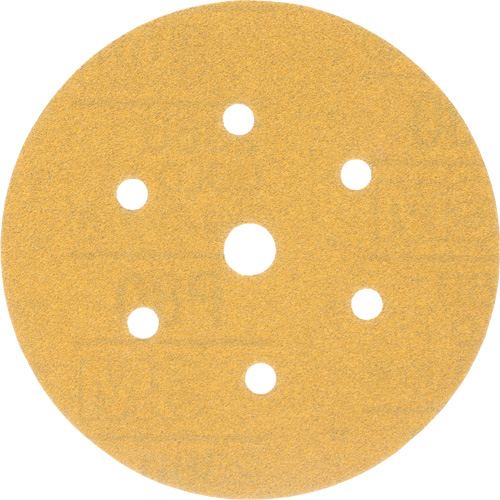 Film pour disque Hookit de 3M, dia 6", Grain P80, Oxyde d'aluminium, Poids C Seaboard Timber Mart