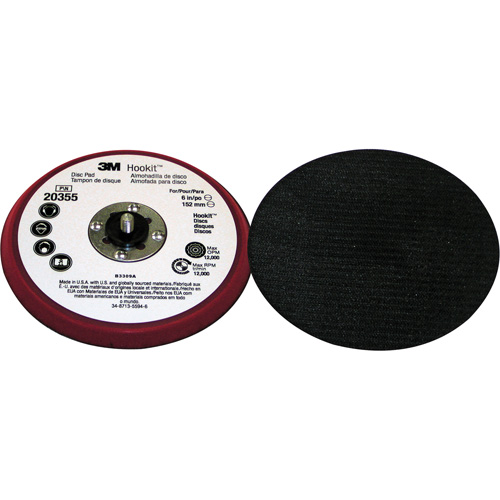 Tampon d'appoint &agrave; profil bas pour disque Hookit Seaboard Timber Mart