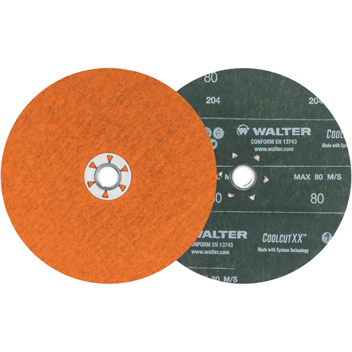 Coolcut XX Sanding Disc, 7" Dia., 80 Grit, Ceramic Seaboard Timber Mart