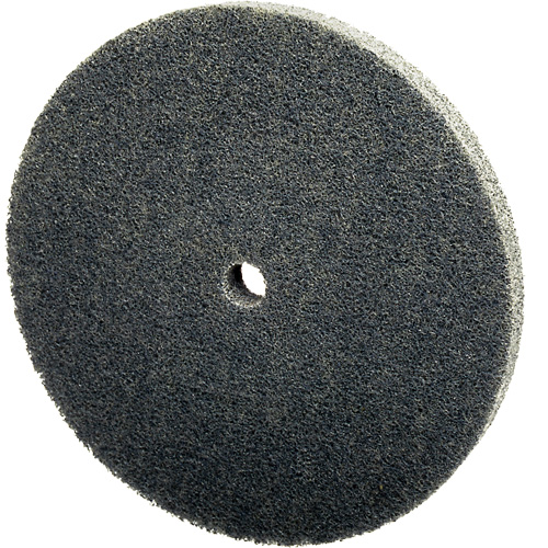 Meule unitaris&eacute;e EXL Scotch-Brite, 3" x 1/4", Arbre de 1/4", Grain de Fin, Carbure de silicium Seaboard Timber Mart
