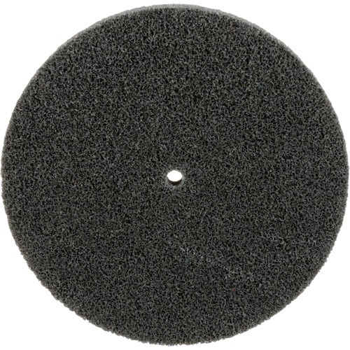 Meule unitaris&eacute;e EXL Scotch-Brite, 5" x 1/2", Arbre de 1/4", Grain de Fin, Carbure de silicium Seaboard Timber Mart