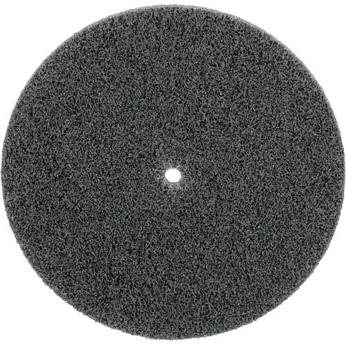 Meule unitaris&eacute;e EXL Scotch-Brite, 5" x 1/4", Arbre de 1/4", Grain de Fin, Carbure de silicium Seaboard Timber Mart
