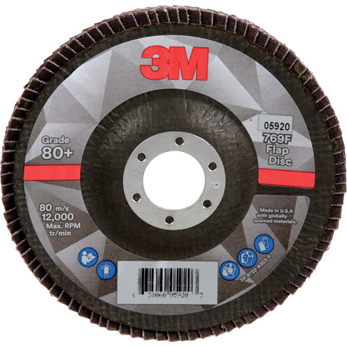 Disque &agrave; lamelles 769F, 5" x 7/8", Type 29, Grain 80+, C&eacute;ramique Seaboard Timber Mart