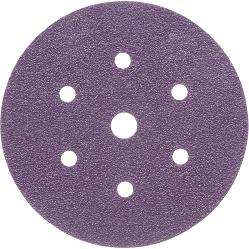 Disque de ponçage propre Cubitron II Hookit, dia 6", Grain 40+, C&eacute;ramique, Poids C Seaboard Timber Mart