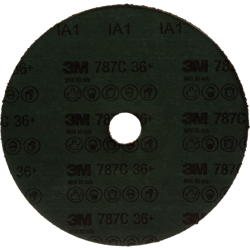 Disque en fibre 787C, C&eacute;ramique, 36+, 7" Dia x 7/8" Arbre Seaboard Timber Mart