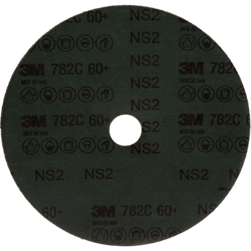 Disque en fibre 782C, C&eacute;ramique, 60+, 7" Dia x 7/8" Arbre Seaboard Timber Mart