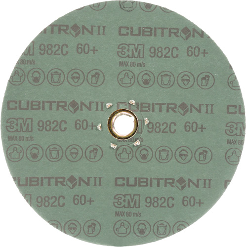 Disque en fibre 982C Cubitron II, C&eacute;ramique, 60+, 7" Dia Seaboard Timber Mart