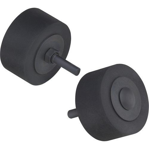 2" x 1" x 1/4" Rubber Cushion Polishing Wheel 45129 Seaboard Timber Mart