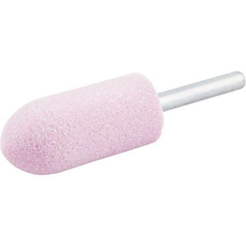 Vitrified Bond Mounted Point, A11, Aluminum Oxide, 7/8" Dia., 2" L, 80 Grit Seaboard Timber Mart