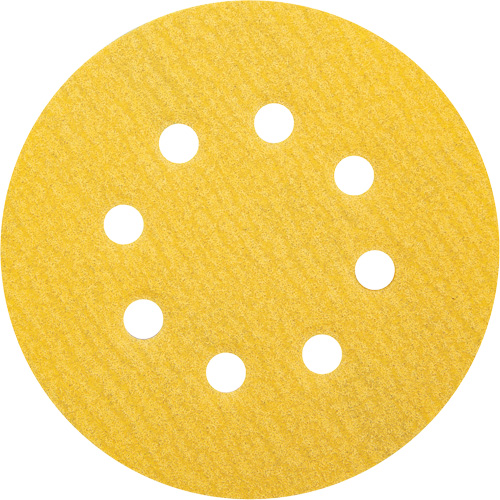Gold Reserve A296 Paper H&L Vacuum Disc, 5" Dia., 120 Grit, Aluminum Oxide, C-Weight Seaboard Timber Mart