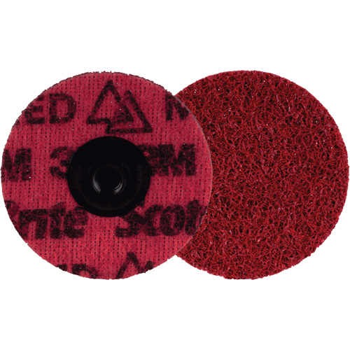 Scotch-Brite Roloc Precision Surface Conditioning Disc PN-DS, 3" Dia., Ceramic Seaboard Timber Mart