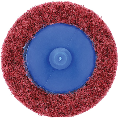 Disque de pr&eacute;paration de surface non tiss&eacute; &agrave; rechange rapide Bear-Tex Vortex, 2" dia., Grain Moyen, Oxyde d'aluminium Seaboard Timber Mart