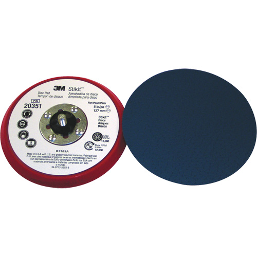 5" x 3/8" Stikit Low Profile Disc Pad 20351 Seaboard Timber Mart