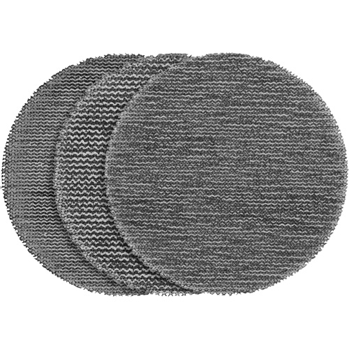 Disques de ponçage avec maille antid&eacute;chirure PowerGrid, dia 3", Grain Assorti, Oxyde d'aluminium Seaboard Timber Mart