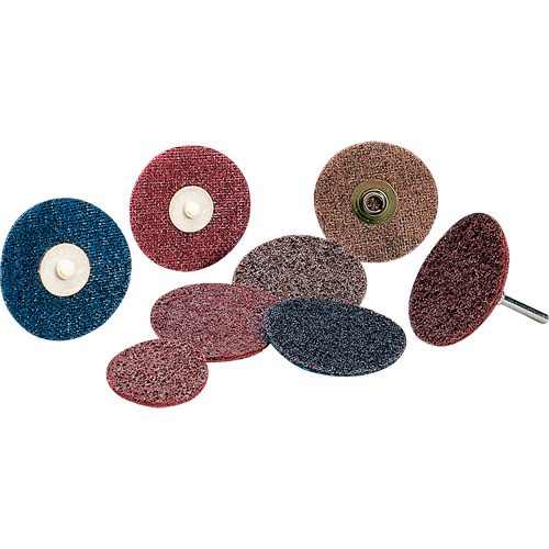 Standard Abrasives Quick Change TS Surface Conditioning RC Disc 840135, 1" Dia., Medium Grit, Aluminum Oxide Seaboard Timber Mart
