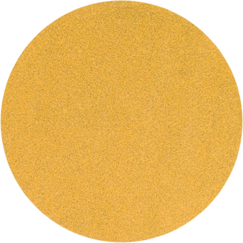 Disque de ponçage jaune &agrave; boucles & crochets, 5" dia., Grain P220, Oxyde d'aluminium Seaboard Timber Mart