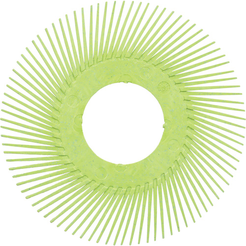 Scotch-Brite Type A Precision Radial Bristle Brush PN-RB without Adapter, Ceramic, 50+ Grit, 6" Dia. Seaboard Timber Mart