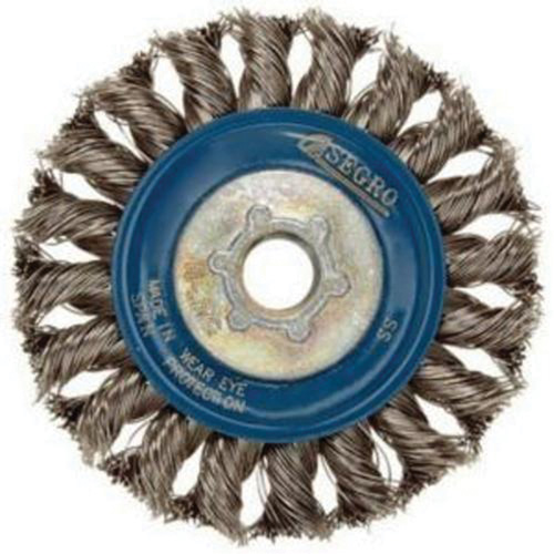 Roue compl&egrave;te de c&acirc;ble de torsion, Dia. 5", Fils 0,02", Arbre 5/8"-11, Acier inoxydable Seaboard Timber Mart
