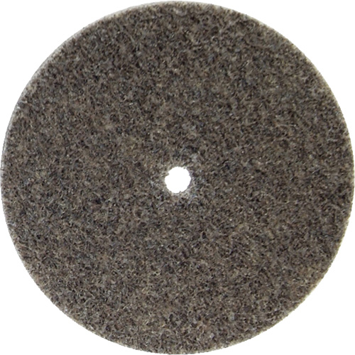 Bear-Tex&reg; Non-Woven Unified Wheel, 3" x 1/4", 3/8" Arbor, Coarse Grit, Aluminum Oxide Seaboard Timber Mart