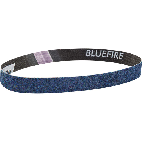 BlueFire Cloth File Belt, 3/4" W x 18" L, Zirconia Alumina, 120 Grit Seaboard Timber Mart