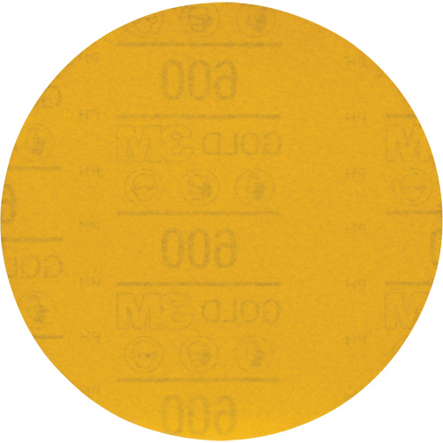Disque abrasif dor&eacute; Hookit 09260, dia 6", Grain 600, Oxyde d'aluminium, Poids C Seaboard Timber Mart