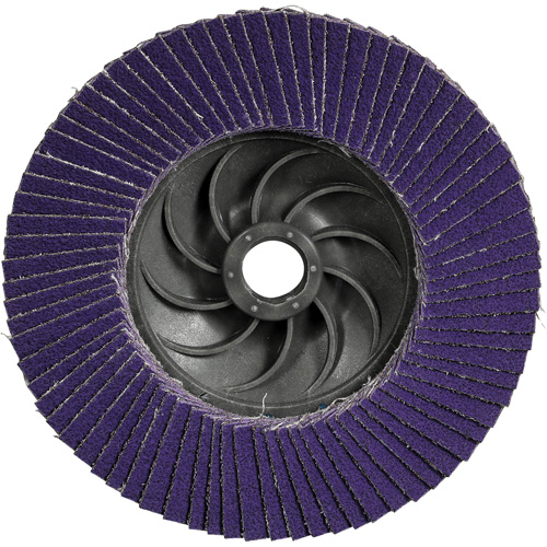 Disque &agrave; lamelles Cubitron 3 1169F, 5" x 5/8"-11, Type T29, Grain 80+, C&eacute;ramique Seaboard Timber Mart