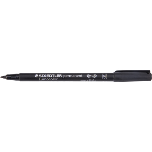 Lumocolor&reg; Permanent Marker, Medium, Black Seaboard Timber Mart