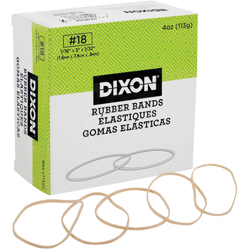 Rubber Bands, 3" x 1/16" Seaboard Timber Mart