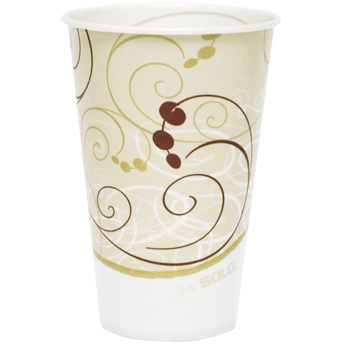 Disposable Cups, Paper, 12 oz., Multi-Colour Seaboard Timber Mart