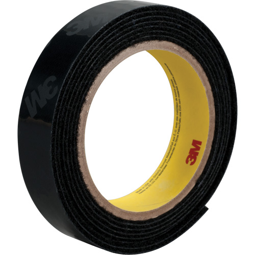 Attache, Crochet, 50 vg x 1-1/2", Adh&eacute;sif, Noir Seaboard Timber Mart