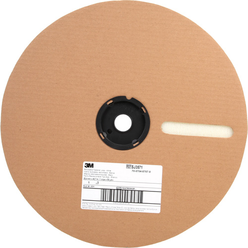 Attache, Crochet, 50 vg x 1", Adh&eacute;sif, Blanc Seaboard Timber Mart