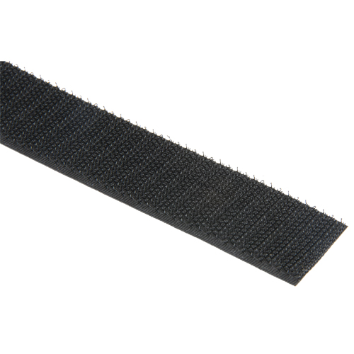 Bande d'attaches, Crochet, 50 vg x 1", Cousu, Noir Seaboard Timber Mart