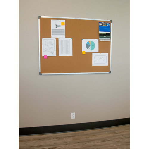 Corkboard, 18" H x 24" W Seaboard Timber Mart