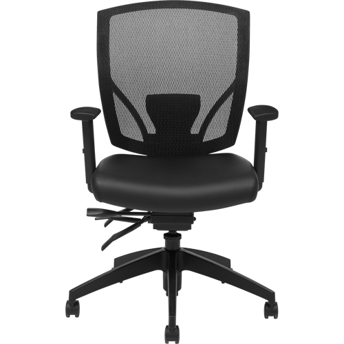 Chaises &agrave; bras Multi-Tilter, Vinyle, Noir, Capacit&eacute; 300 lb Seaboard Timber Mart