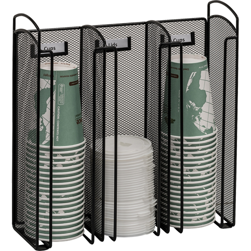 Onyx Cup & Lid Holder Organizer Seaboard Timber Mart