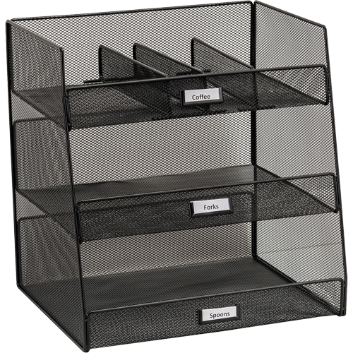 Organisateur Onyx de fournitures de salle de repos Seaboard Timber Mart