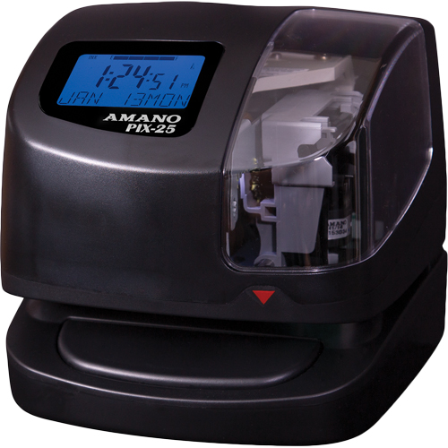 Horloge de pointage avec horloge atomique, Num&eacute;rique Seaboard Timber Mart