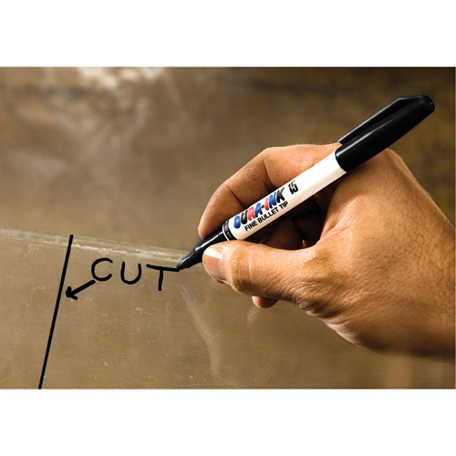 Marqueur permanent Dura-Ink no 15, Fin, Argent Seaboard Timber Mart