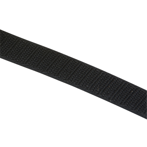 Ruban d'attaches, Crochet, 25 vg x 3/4", Cousu, Noir Seaboard Timber Mart