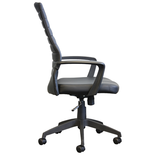 Activ A-128 Office Chair, Polyurethane, Black, 275 lbs. Capacity Seaboard Timber Mart