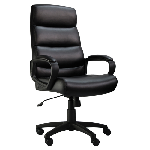 Activ Series A-601 Office Chair, Polyurethane, Black, 275 lbs. Capacity Seaboard Timber Mart