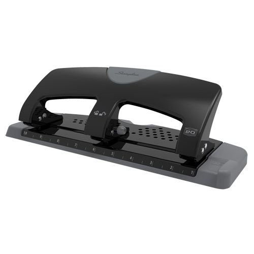 Swingline&reg; SmartTouch 3-Hole Punch Seaboard Timber Mart