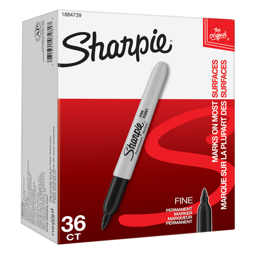 Permanent Marker, Fine, Black Seaboard Timber Mart