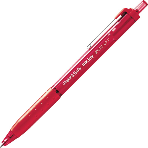 Inkjoy 300RT Pen, Red, 1 mm, Retractable Seaboard Timber Mart