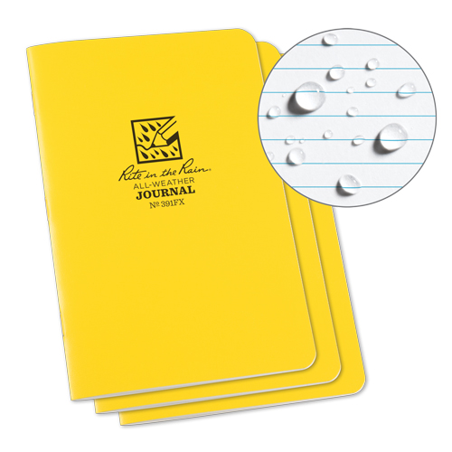 Carnet de notes, Couverture souple, Jaune, 48 Pages, 4-5/8" , 7"  Seaboard Timber Mart