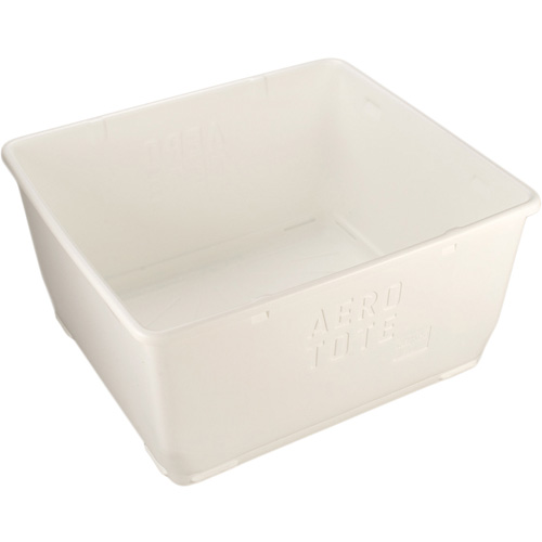 Contenant de rangement pour la nourriture, Plastique, Capacit&eacute; de 108 gal., Blanc Seaboard Timber Mart