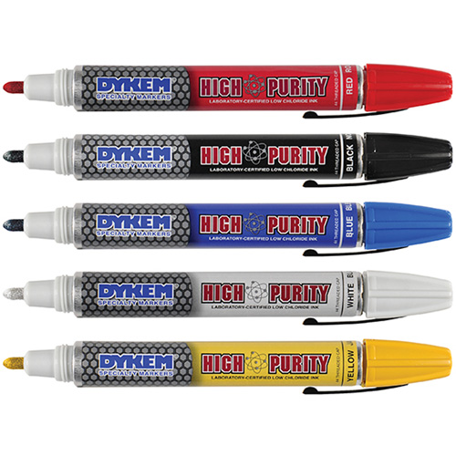 Marqueur de peinture &agrave; pointe en feutre, Liquide, Blanc Seaboard Timber Mart