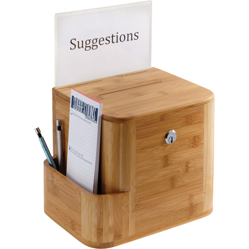 Bamboo Suggestion Box Seaboard Timber Mart