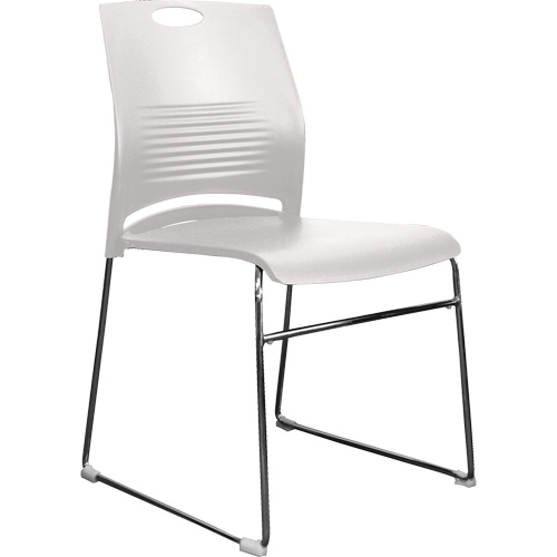 Activ Series Stacking Chairs, Plastic, 23" High, 275 lbs. Capacity, White Seaboard Timber Mart