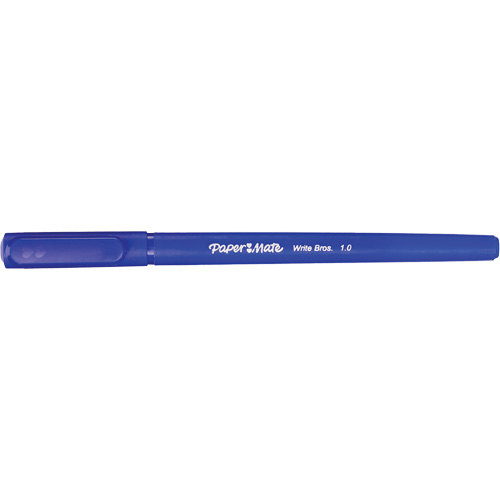 Paper Mater&reg; Write Bros&reg; Ball Point Pen, Blue, 1 mm Seaboard Timber Mart